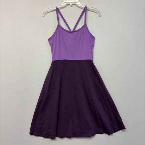 Pact Women Sleeveless Mini Flare Dress Size Medium Outdoor Active D038 -20 - Picture 1 of 16